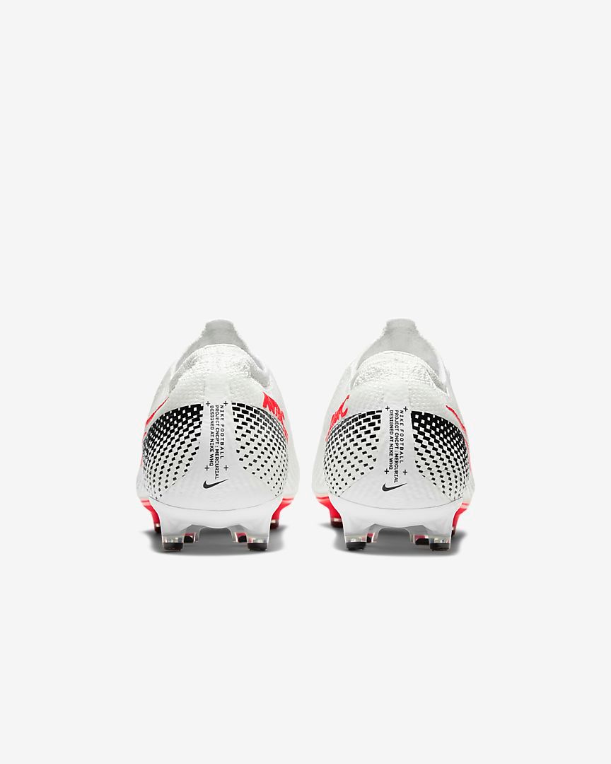 Nike Mercurial Vapor XIII AG Pro- White/ Laser Crimson/ Black AT7895-160