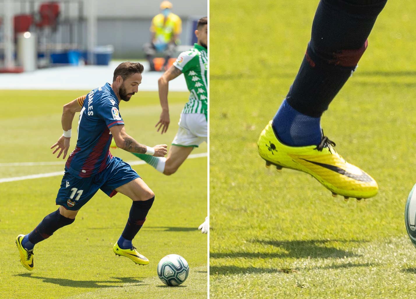 Jose Luis Morales đi Giày đá bóng Nike Hypervenom I huyền thoại 