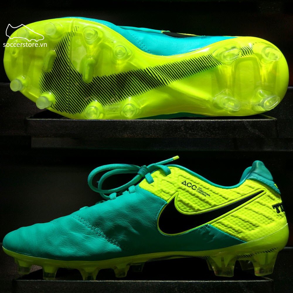 Nike Tiempo Legend VI FG - Clear Jade / Black/ Volt 819177-307