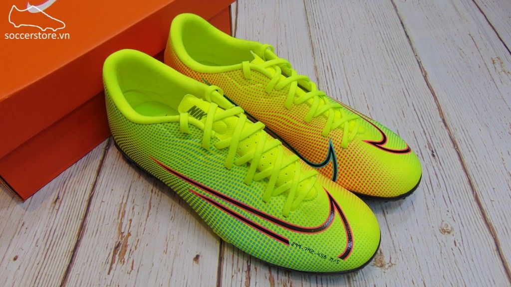 Nike Mercurial Vapor XIII Academy MDS TF - Lemon Venom/ Negro/ Verde CJ1306-703 MDS #002