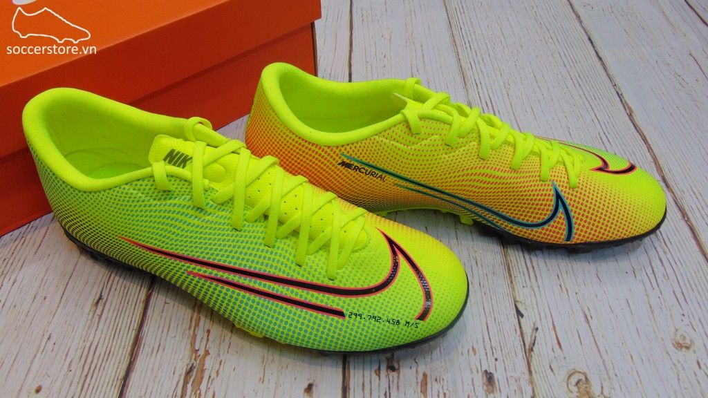 Nike Mercurial Vapor XIII Academy MDS TF - Lemon Venom/ Negro/ Verde CJ1306-703 MDS #002
