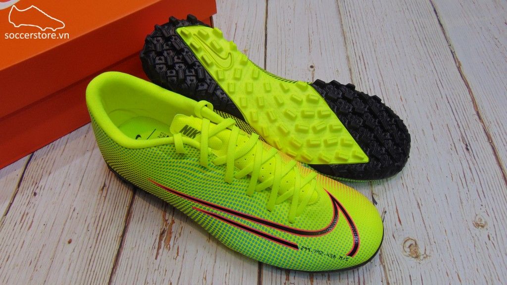 Nike Mercurial Vapor XIII Academy MDS TF - Lemon Venom/ Negro/ Verde CJ1306-703 MDS #002