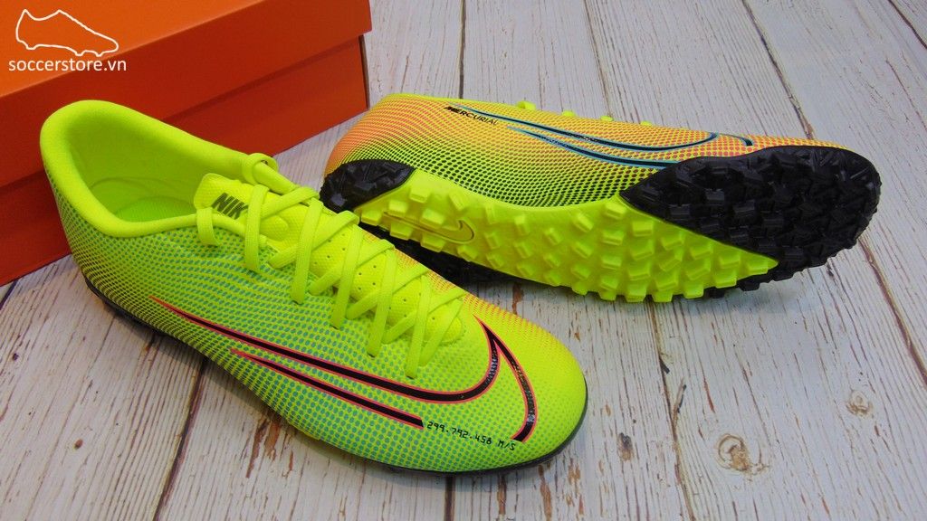 Nike Mercurial Vapor XIII Academy MDS TF - Lemon Venom/ Negro/ Verde CJ1306-703 MDS #002
