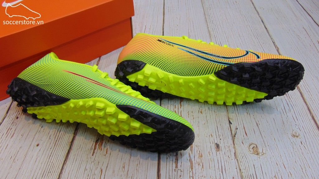 Nike Mercurial Vapor XIII Academy MDS TF - Lemon Venom/ Negro/ Verde CJ1306-703 MDS #002
