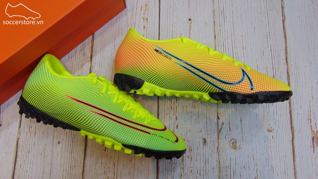 Nike Mercurial Vapor XIII Academy MDS TF - Lemon Venom/ Negro/ Verde CJ1306-703 MDS #002