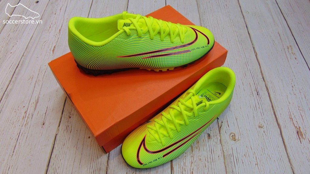Nike Mercurial Vapor XIII Academy MDS TF - Lemon Venom/ Negro/ Verde CJ1306-703 MDS #002
