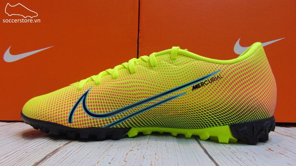 Nike Mercurial Vapor XIII Academy MDS TF - Lemon Venom/ Negro/ Verde CJ1306-703 MDS #002