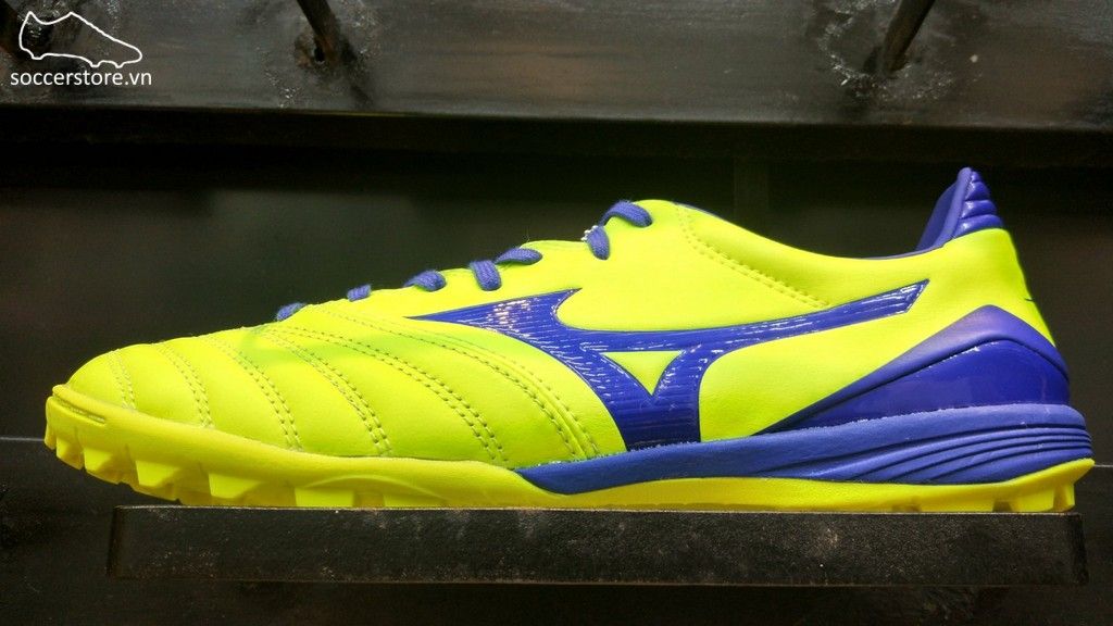 Mizuno Morelia Neo KL II AS TF- Solar Yellow/ Deep Ocean P1GD205825