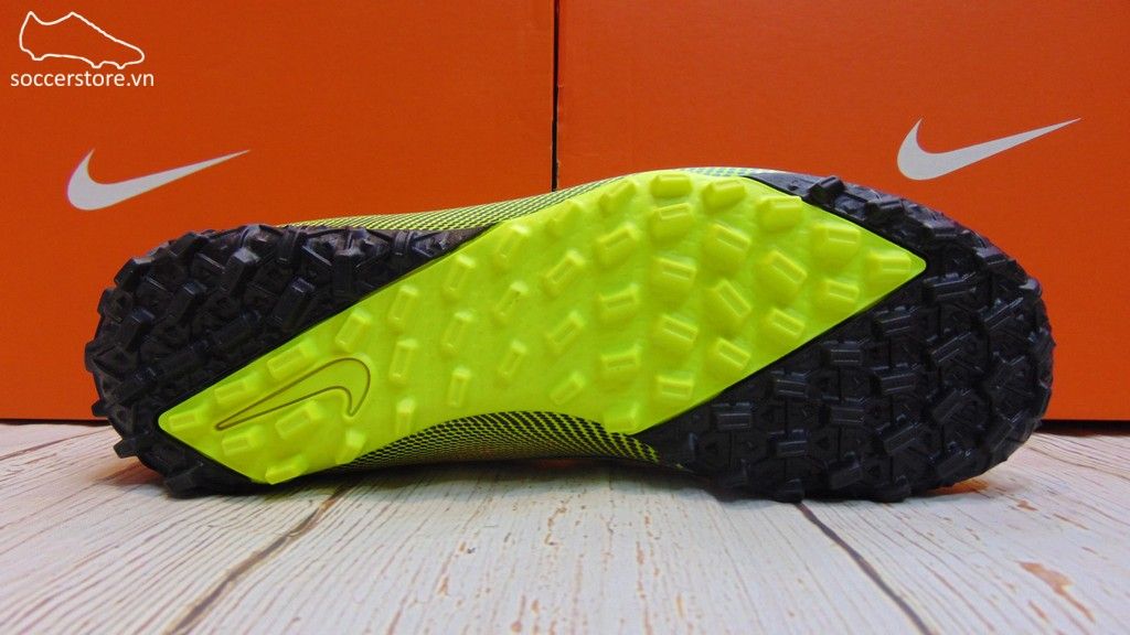 Nike Mercurial Vapor XIII Academy MDS TF - Lemon Venom/ Negro/ Verde CJ1306-703 MDS #002