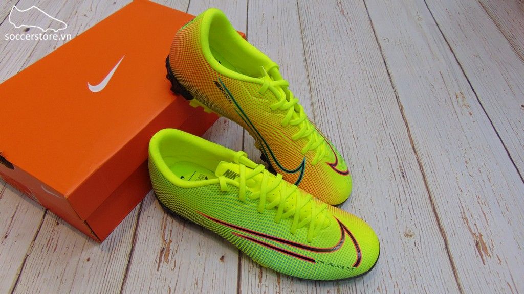 Nike Mercurial Vapor XIII Academy MDS TF - Lemon Venom/ Negro/ Verde CJ1306-703 MDS #002