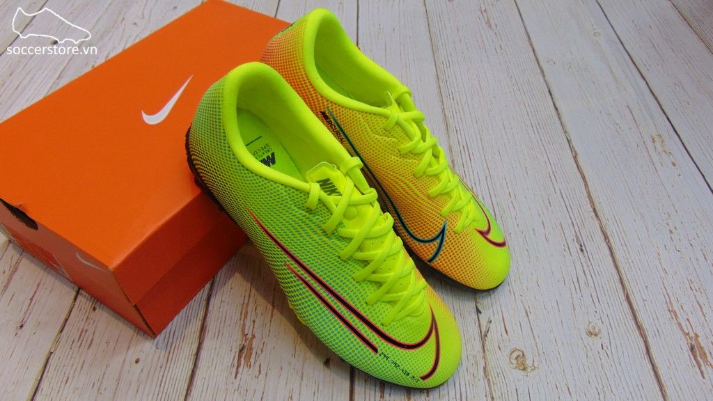 Nike Mercurial Vapor XIII Academy MDS TF - Lemon Venom/ Negro/ Verde CJ1306-703 MDS #002