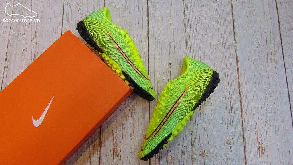 Nike Mercurial Vapor XIII Academy MDS TF - Lemon Venom/ Negro/ Verde CJ1306-703 MDS #002