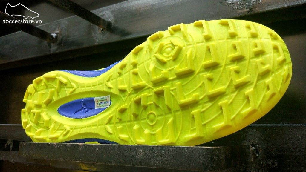 Mizuno Morelia Neo KL II AS TF- Solar Yellow/ Deep Ocean P1GD205825