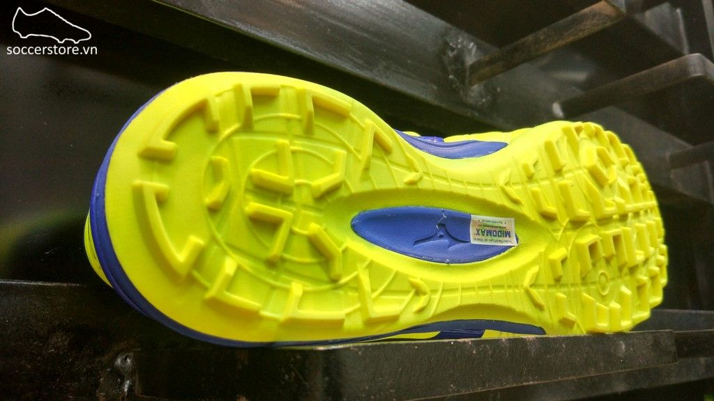 Mizuno Morelia Neo KL II AS TF- Solar Yellow/ Deep Ocean P1GD205825