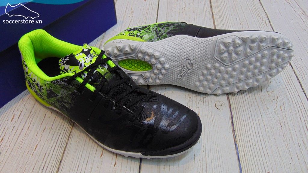 Asics Toque 6 TF - Core Black / Safety Yellow - 1113A012-013