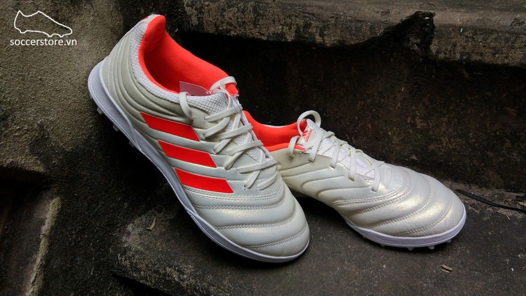 Adidas Copa Tango 19.3 TF BC0558 Off White/ Solar Red/ White