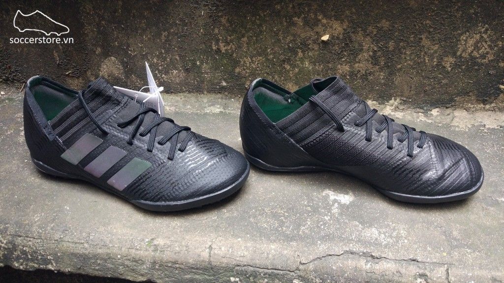 Adidas Nemeziz Tango 17.3 Kids TF- Core Black/ Hi-res Green CP9239