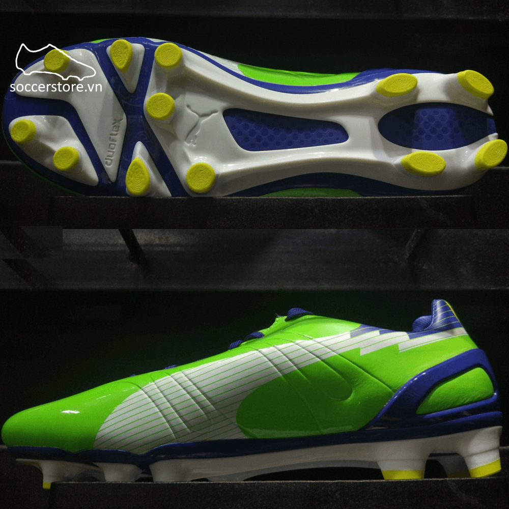Puma evoSPEED 3 FG- Green/ Blue/ Yellow 102578-06