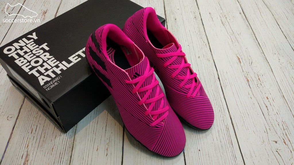 Adidas Nemeziz 19.4 TF- Shock Pink/ Core Black F34523