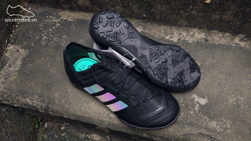 Adidas Nemeziz Tango 17.3 Kids TF- Core Black/ Hi-res Green CP9239
