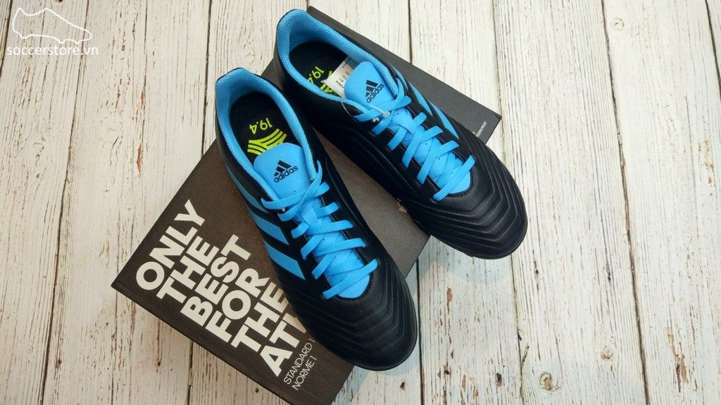 Adidas Predator 19.4 TF -Bright Cyan/ Core Black F35636