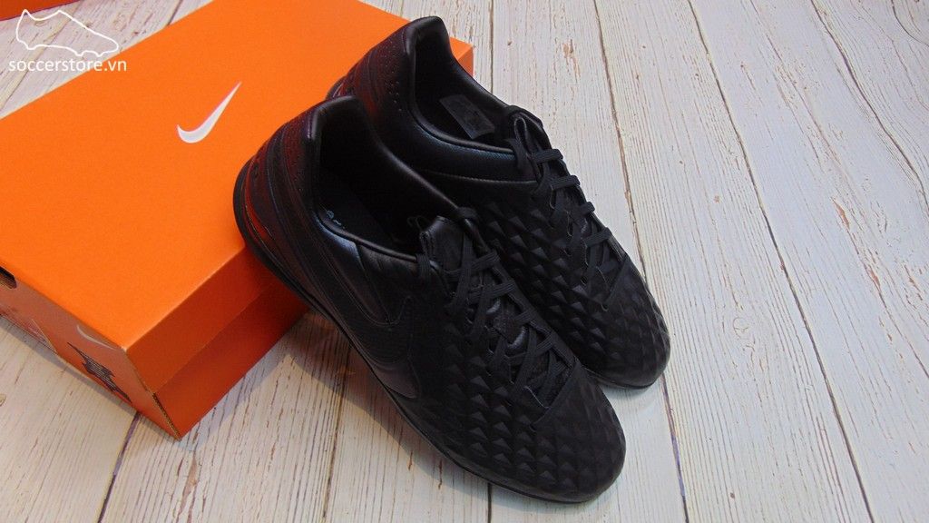 Nike Tiempo Legend VIII Pro TF- Core Black/ Black AT6136-010