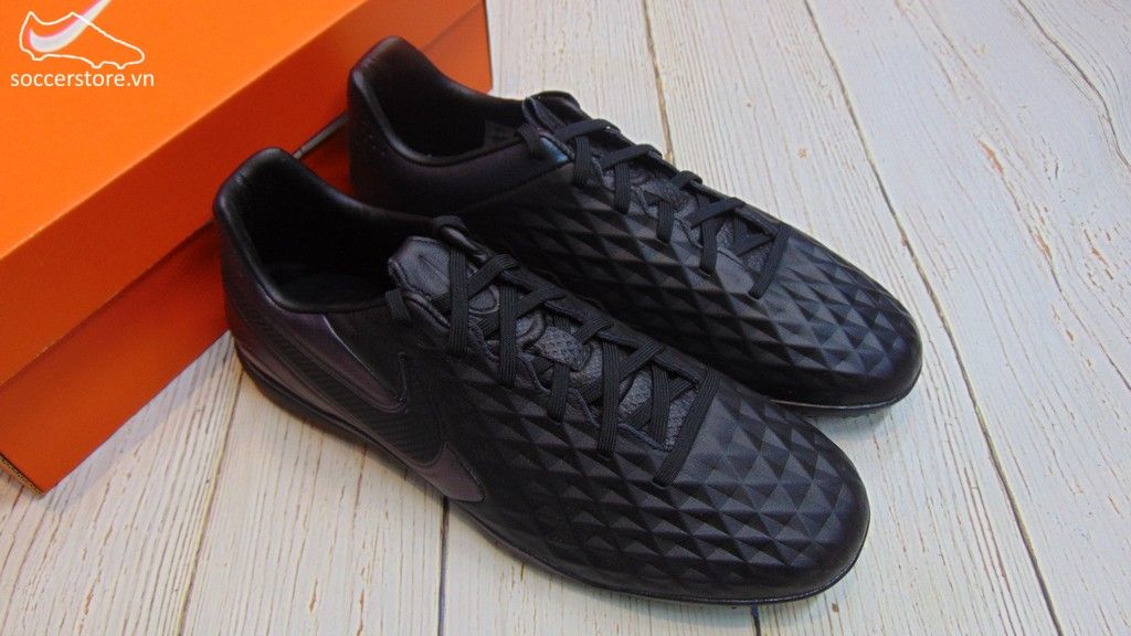 Nike Tiempo Legend VIII Pro TF- Core Black/ Black AT6136-010