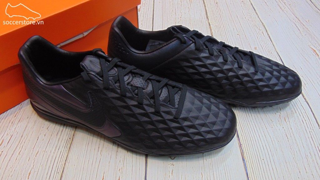 Nike Tiempo Legend VIII Pro TF- Core Black/ Black AT6136-010