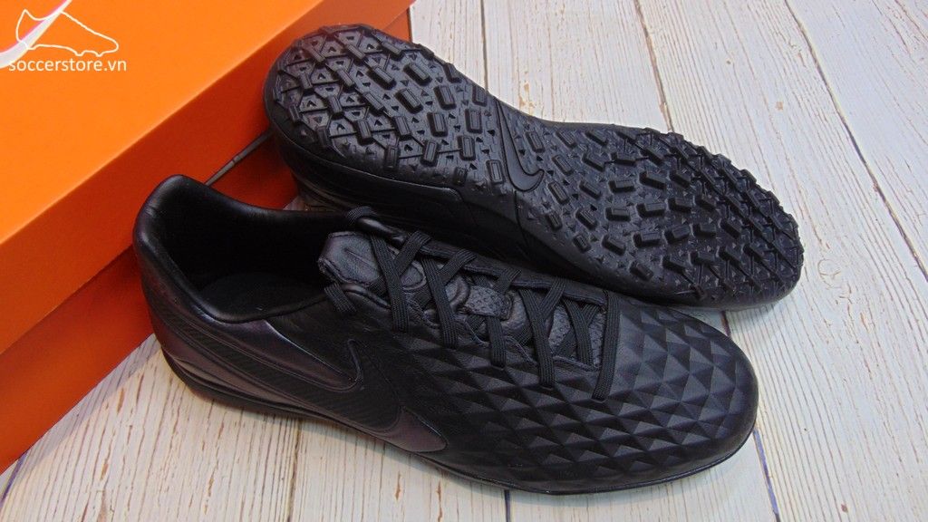 Nike Tiempo Legend VIII Pro TF- Core Black/ Black AT6136-010