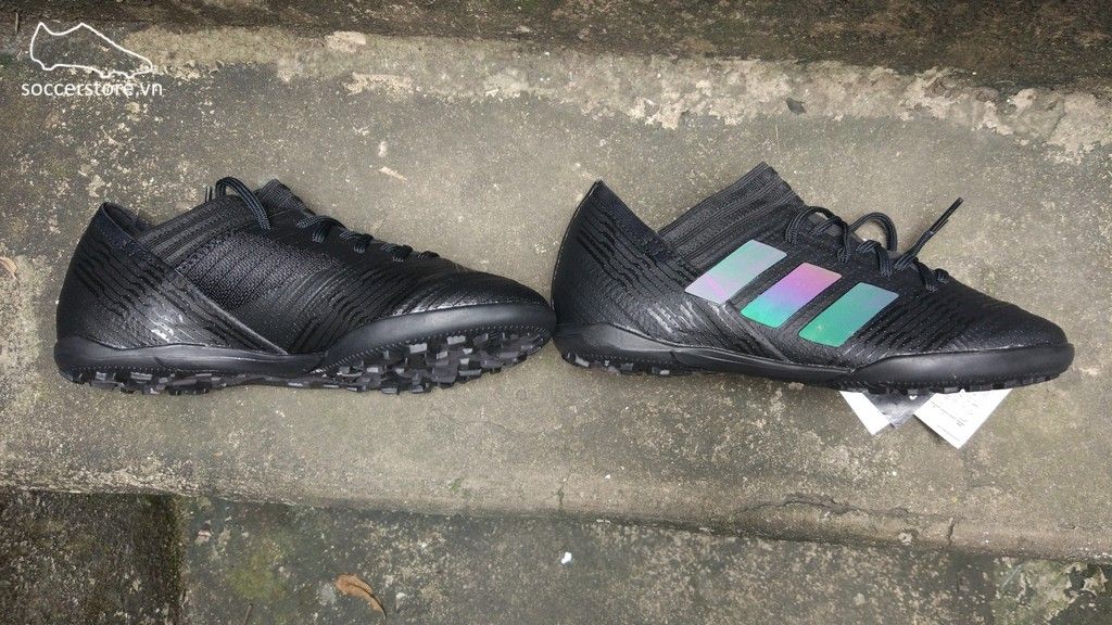 Adidas Nemeziz Tango 17.3 Kids TF- Core Black/ Hi-res Green CP9239