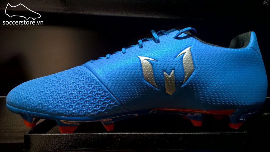 Adidas Messi 16.3 FG/AG- Shock Blue/Metallic Silver/Black S79632