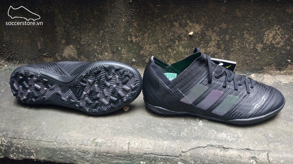 Adidas Nemeziz Tango 17.3 Kids TF- Core Black/ Hi-res Green CP9239