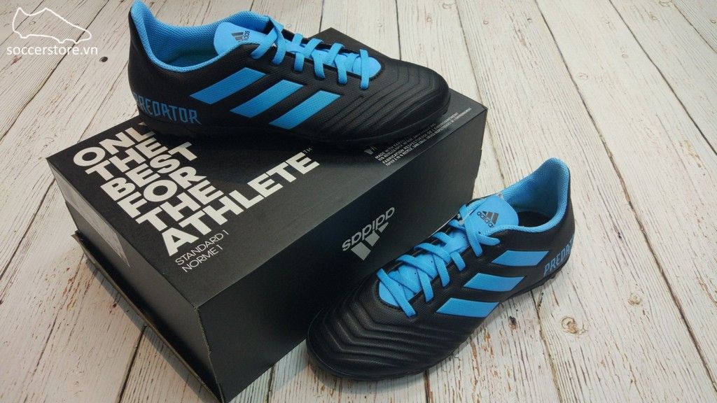 Adidas Predator 19.4 TF -Bright Cyan/ Core Black F35636