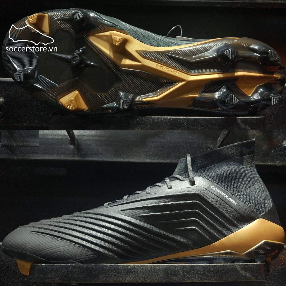 Adidas Predator 18.1 FG- Core Black/ White/ Solar Red BB6354