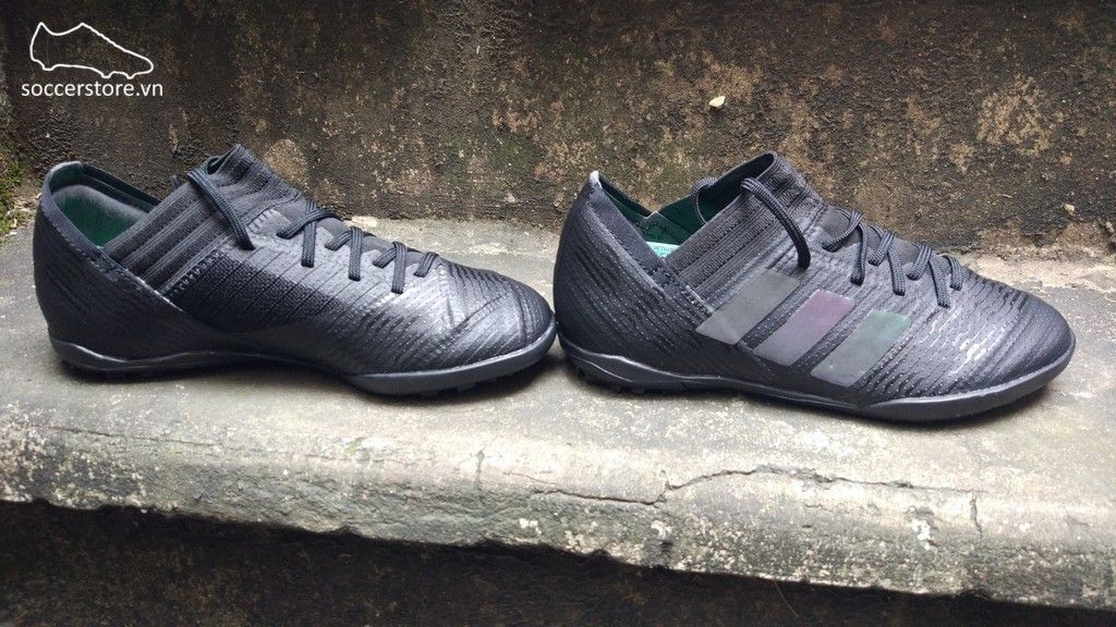 Adidas Nemeziz Tango 17.3 Kids TF- Core Black/ Hi-res Green CP9239