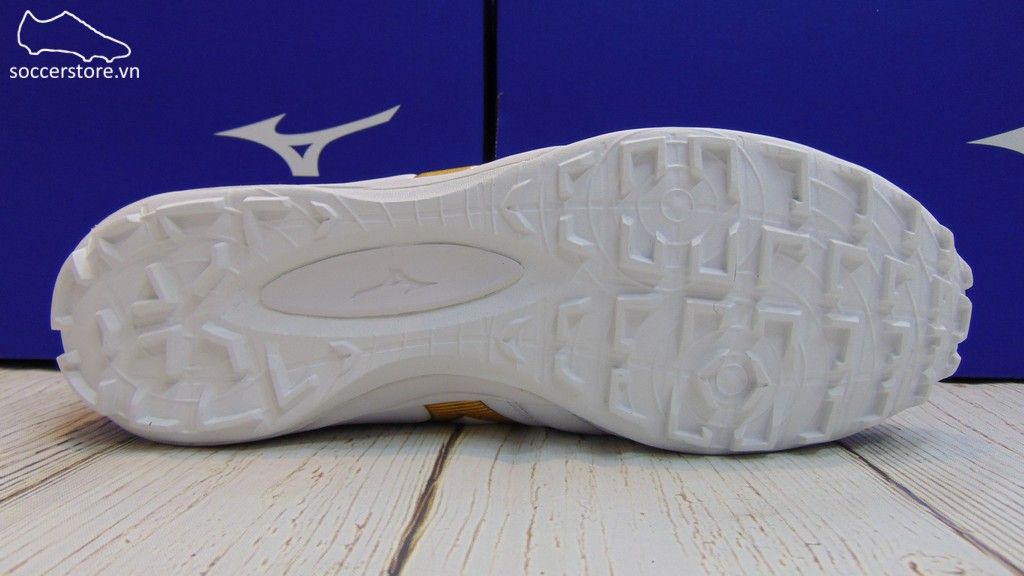 Mizuno Morelia Neo KL II AS- Core White / Gold / Grey Six - P1GD205850