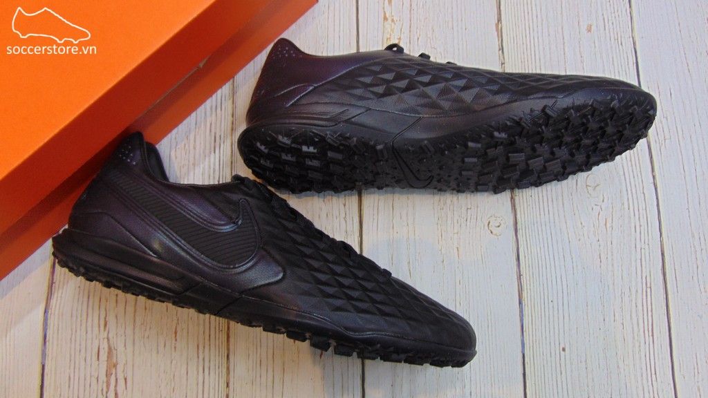 Nike Tiempo Legend VIII Pro TF- Core Black/ Black AT6136-010