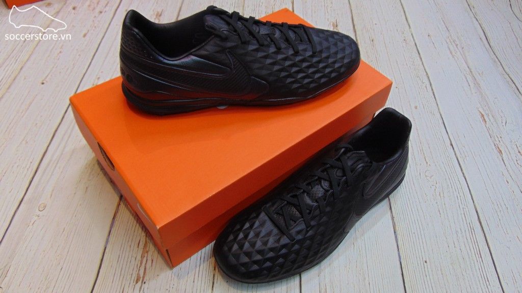Nike Tiempo Legend VIII Pro TF- Core Black/ Black AT6136-010