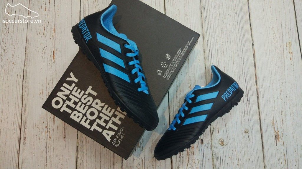 Adidas Predator 19.4 TF -Bright Cyan/ Core Black F35636