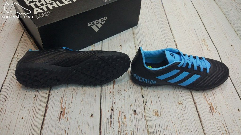 Adidas Predator 19.4 TF -Bright Cyan/ Core Black F35636