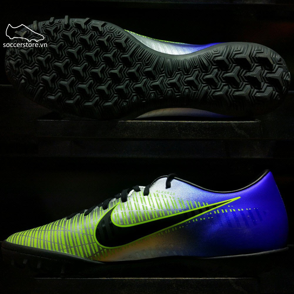 Nike Mercurial Victory VI Neymar TF- Racer Blue/ Black/ Chrome/ Volt 921517-407