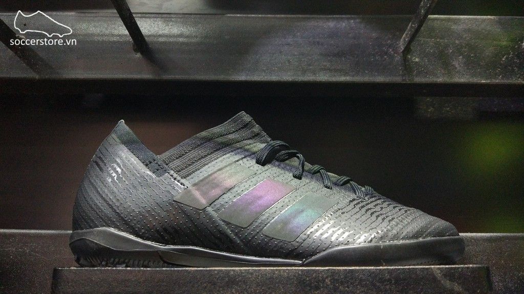 Adidas Nemeziz Tango 17.3 Kids TF- Core Black/ Hi-res Green CP9239