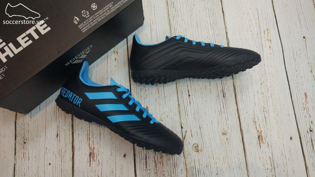 Adidas Predator 19.4 TF -Bright Cyan/ Core Black F35636