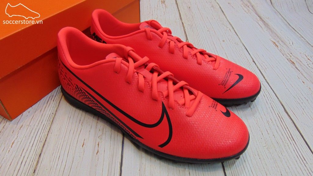 Nike Mercurial Vapor XIII Club TF- Laser Crimson/ Black AT7999-606