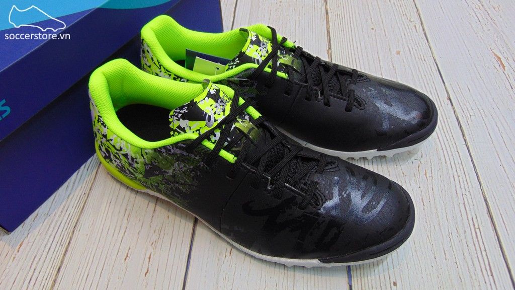 Asics Toque 6 TF - Core Black / Safety Yellow - 1113A012-013