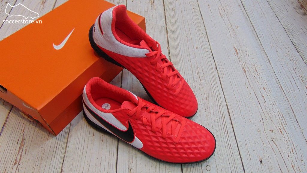 Nike Tiempo Legend VIII Club TF - Laser Crimson/ Black/ White - AT6109-606
