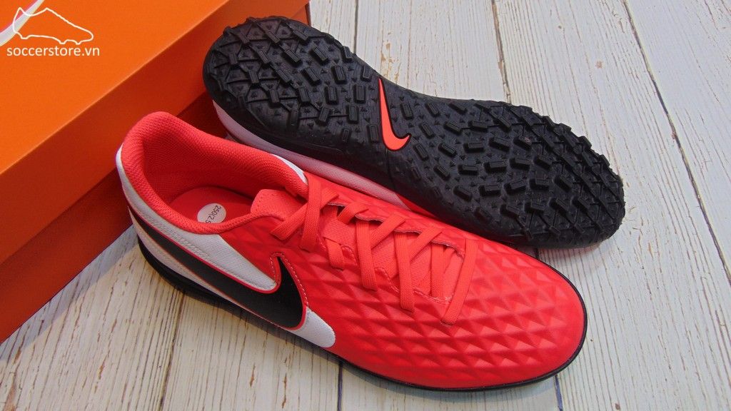 Nike Tiempo Legend VIII Club TF - Laser Crimson/ Black/ White - AT6109-606