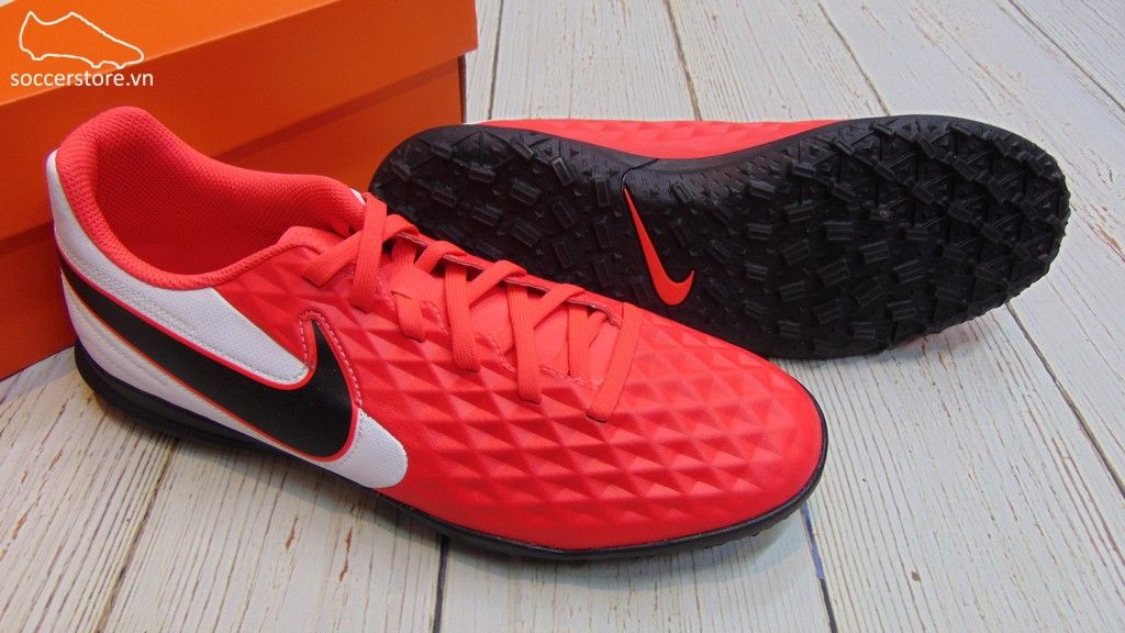 Nike Tiempo Legend VIII Club TF - Laser Crimson/ Black/ White - AT6109-606