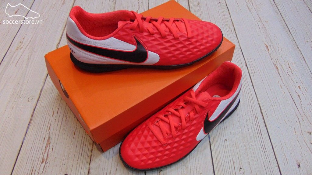 Nike Tiempo Legend VIII Club TF - Laser Crimson/ Black/ White - AT6109-606