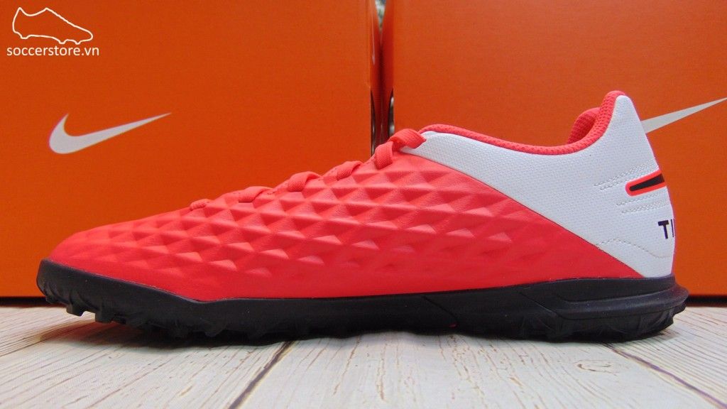 Nike Tiempo Legend VIII Club TF - Laser Crimson/ Black/ White - AT6109-606